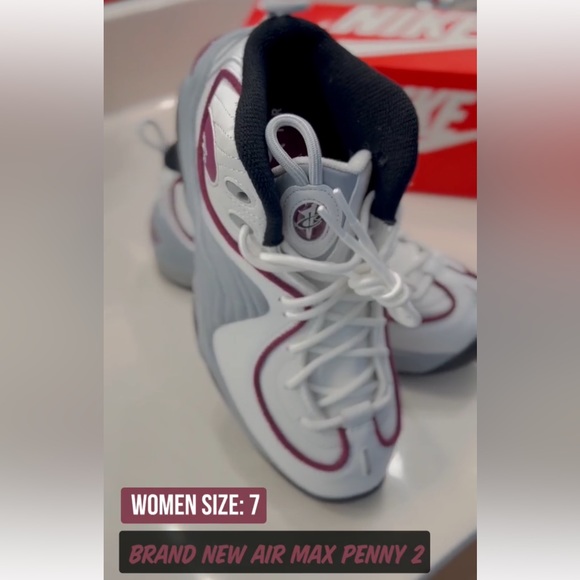 Air Max Penny 2 rosewood size 7 - Picture 2 of 6